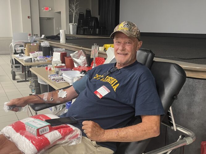 Blood Drive Helps Bolster Dwindling Supply